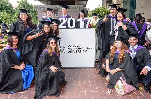 London Met University graduation – Pakistani students eligible for UK PSW visa