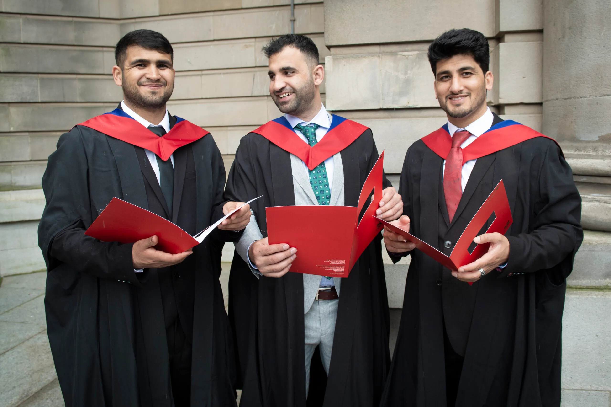 Pakistani student graduating from Edinburgh Napier University with UK PSW visa eligibility