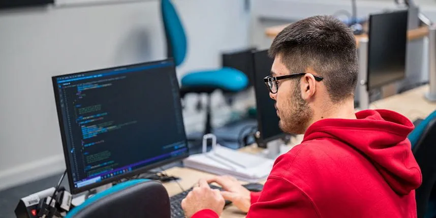 Pakistani students in Computer Science class at ARU
