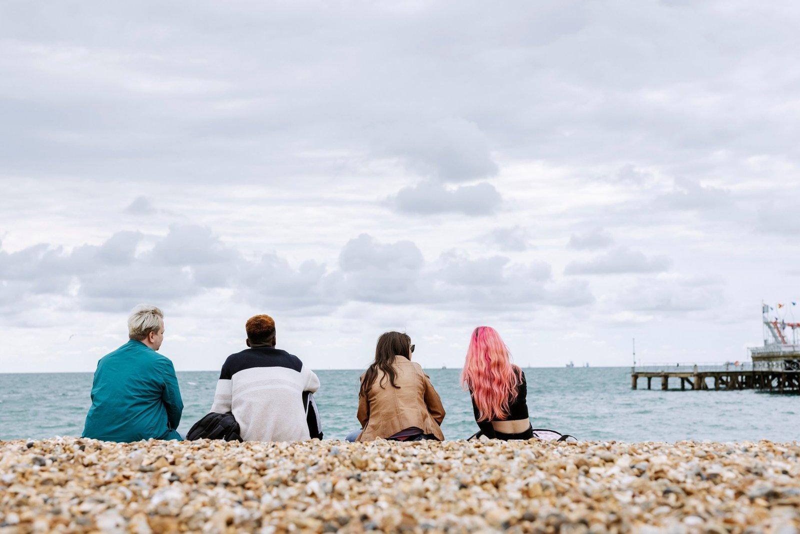 City of Portsmouth seaside view for students