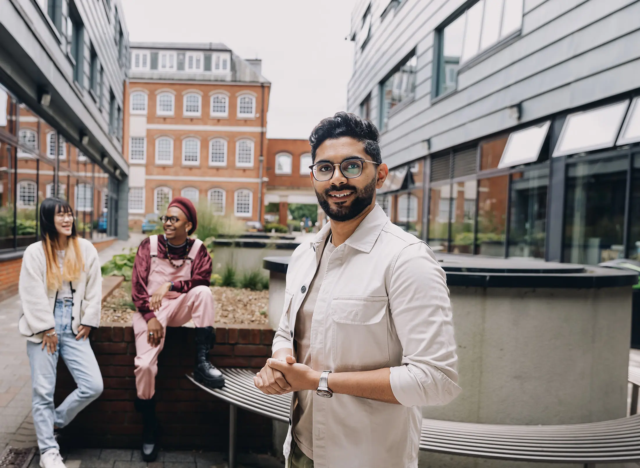 Pakistani students at Middlesex University UK